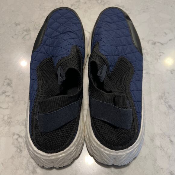 Vince Camuto Men’s Quilted Slip On Casual Athletic Sneakers Size 10.5 Blue Black - Picture 2 of 8